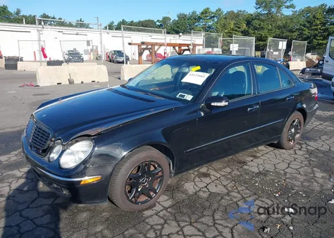 2003 Mercedes-Benz E 320 из США, поврежденный, VIN WDBUF65J63X110520